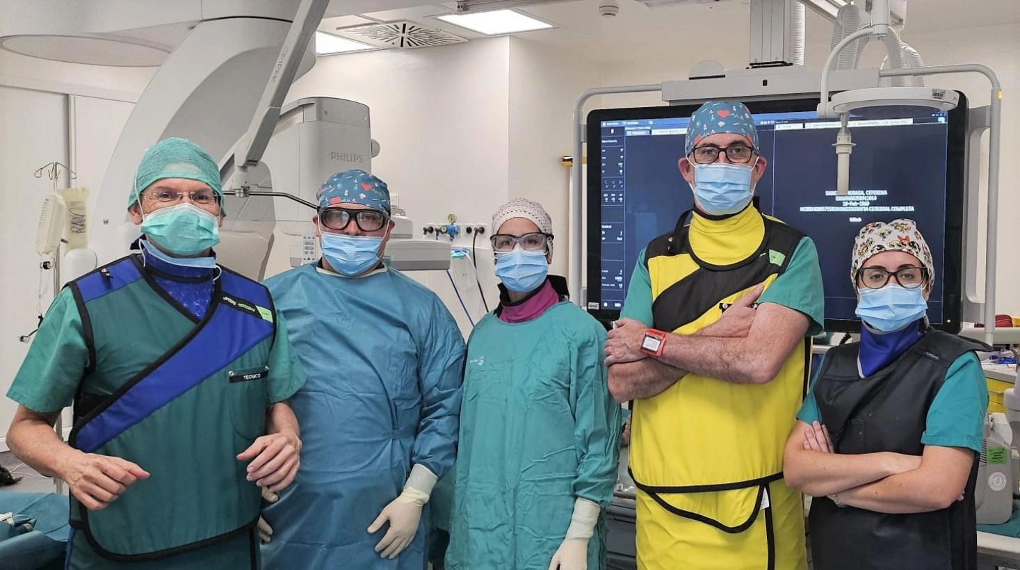 Imagen del artículo El Hospital General Universitario de Ciudad Real realiza por primera vez un test de oclusión vascular cerebral