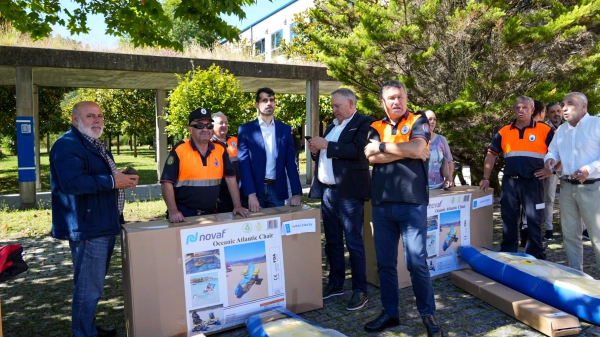 Image 0 of article A Xunta entrega equipamento de emerxencias a 28 agrupacións de voluntarios de Protección Civil da provincia de Ourense