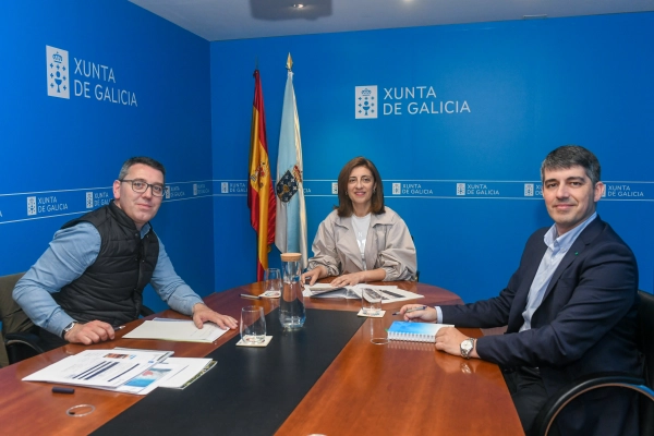 Image 0 of article O delegado territorial da Xunta en Ourense recibe ao presidente da Asociación Provincial de Empresarios da Construción