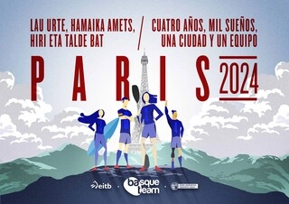 Imagen del artículo Los Juegos de París 2024 contarán con la representación de deportistas vascos y vascas más numerosa de las últimas décadas