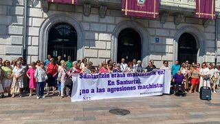 Imagen del artículo Concentración de repulsa en Santurtzi ante la agresión sexual ocurrida en fiestas