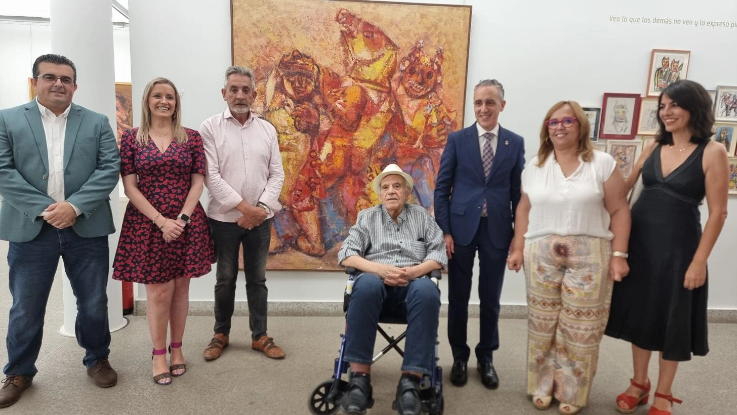 Imagen del artículo El Gobierno regional rinde homenaje al artista Manuel Prior con la exposición '70 años de pintura, desvelando lo que la realidad esconde'