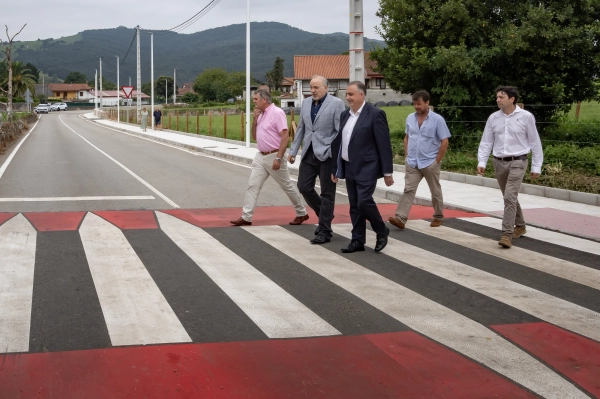 Imagen del artículo Fomento mejora la seguridad vial en la travesía de Solórzano