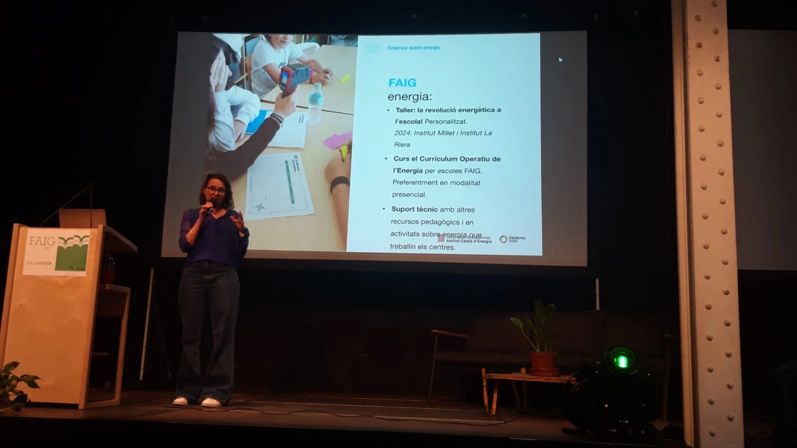 Imagen del artículo L'ICAEN presenta el Currículum Operatiu de l'energia a les escoles FAIG