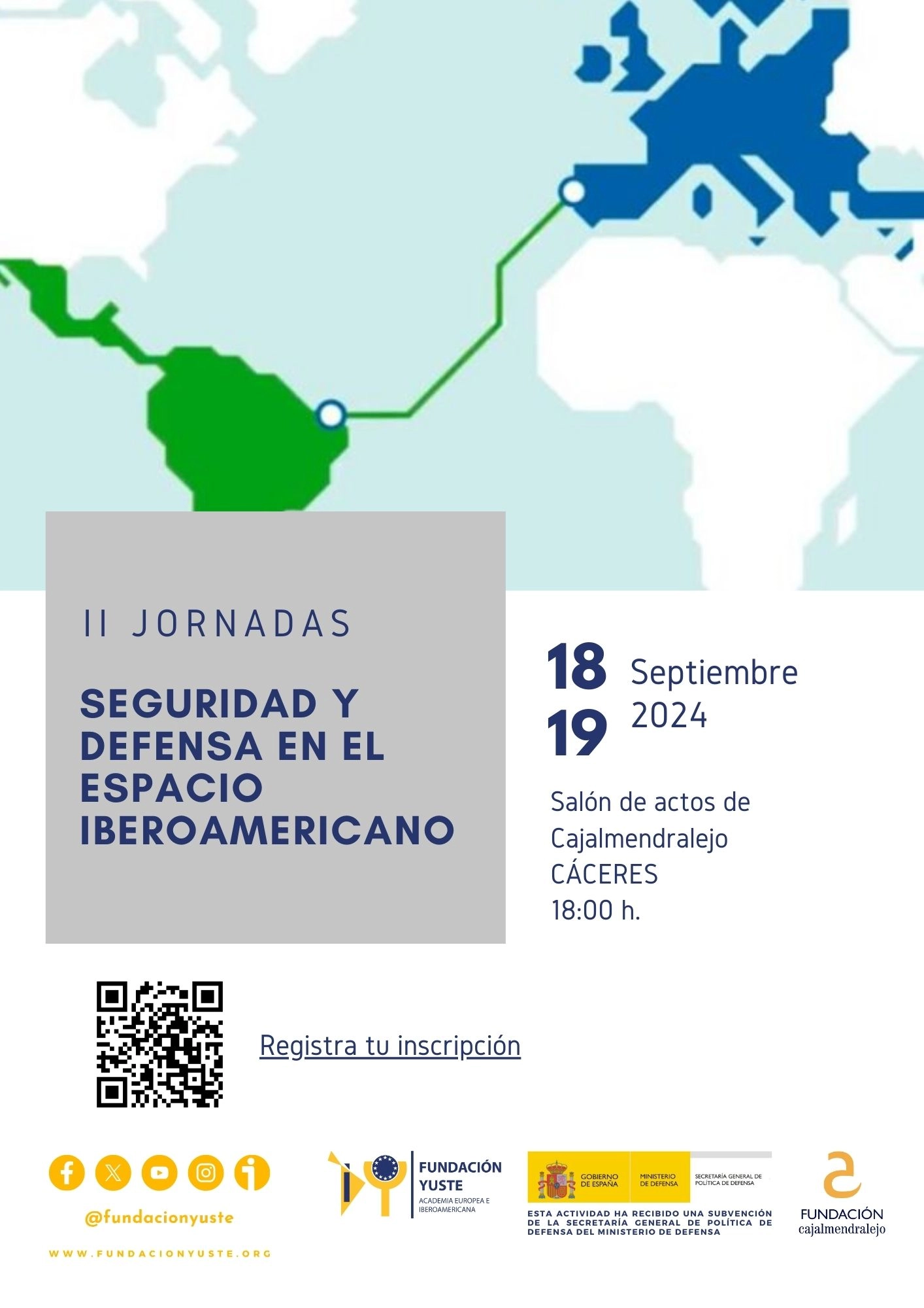Imagen del artículo La Fundación Yuste y el Ministerio de Defensa organizan unas jornadas para analizar el papel de las Fuerzas Armadas en Iberoamérica