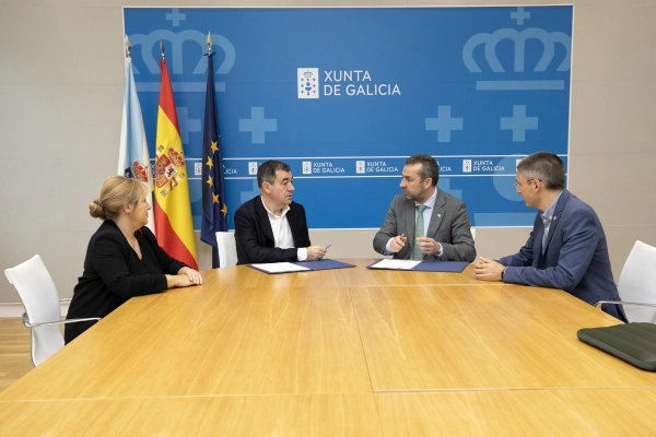 Image 2 of article A Xunta aborda co Colexio Profesional de Enxeñaría en Informática de Galicia a importancia da colaboración dos peritos informáticos no ámbito da xustiza