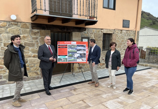 Image 0 of article Media inaugura la remodelación de la plaza San Roque de Lantueno que dará mucha utilidad a sus vecinos