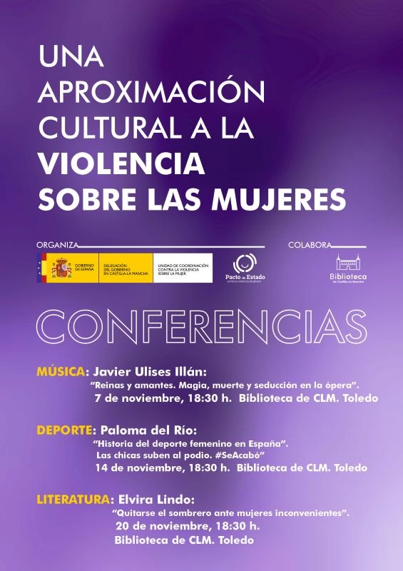 Imagen del artículo Elvira Lindo cierra el ciclo de conferencias organizado por la Delegación del Gobierno sobre violencia machista en la cultura