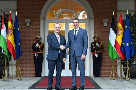 Imagen del artículo Pedro Sánchez destaca el valor del compromiso de España con Palestina tras la primera reunión intergubernamental entre los dos países