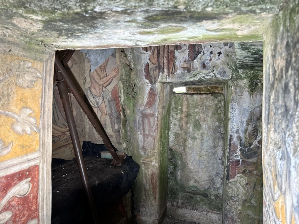 Image 1 of article Bazaga subraya el valor patrimonial de la ermita de San Jorge y destaca la inversión de más de 400.000 euros para su rehabilitación