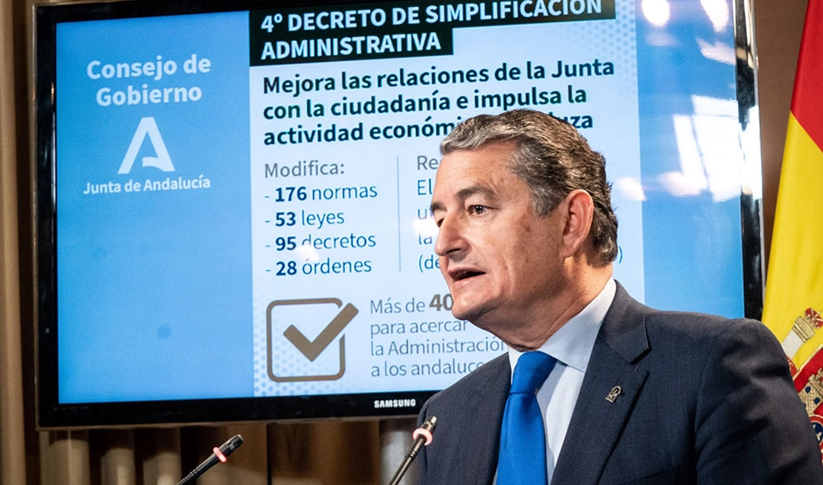 Imagen del artículo La Junta y el Gobierno sellan un acuerdo definitivo sobre el Decreto de Simplificación Administrativa