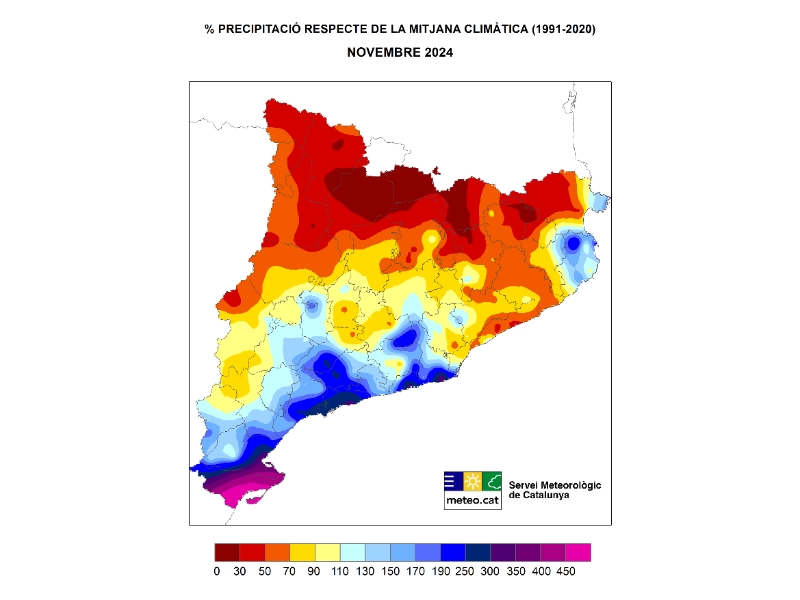 Imagen del artículo Un dels novembres més càlids mesurats a Catalunya
