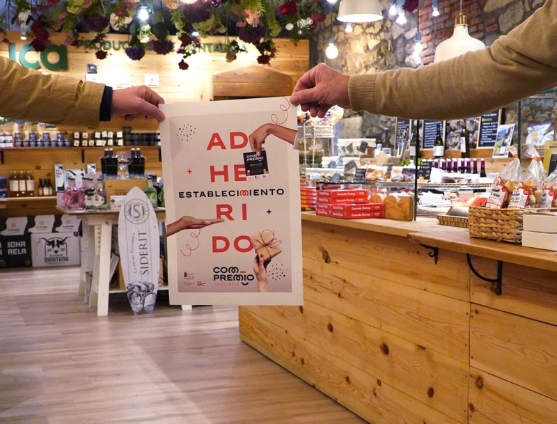 Imagen del artículo Las inscripciones para que los comercios participen en la campaña del Gobierno 'ComPremioCantabria' se agotan en menos de 24 horas