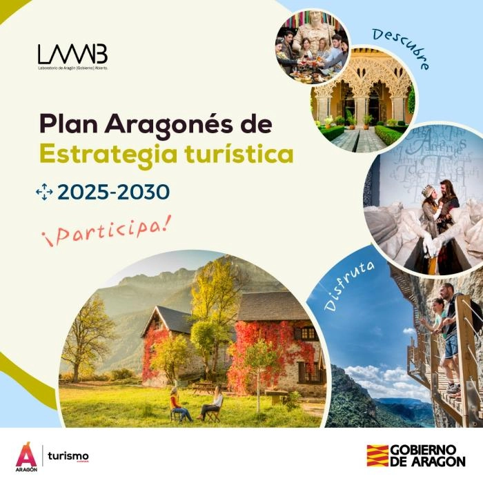 Image 1 of article Comienza el proceso de participación para la redacción del Plan Aragonés de Estrategia Turística (PAET) 2025-2030