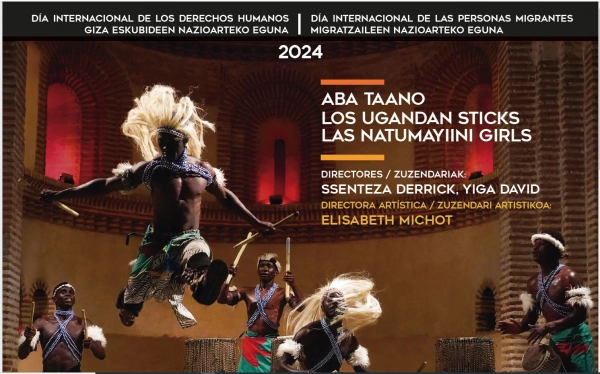 Imagen del artículo Altsasu, Tafalla y Burlada acogen este fin de semana sendas representaciones del musical 'Ubuntu, el espíritu de África' 

Los conciertos, organizados en conmemoración del Día Internacional de los Derechos Humanos y Día internacional de las personas migrantes, serán los días 13, 14 y 15 de diciembre, respectivamente   	 		 		12/12/2024 		    		 			 			 				 						 							camera_alt
