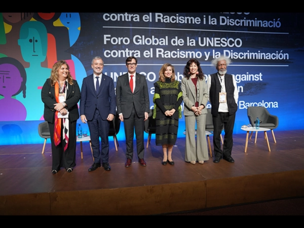Imagen del artículo El Fòrum Contra el Racisme i la Discriminació de la UNESCO impulsa la creació d'una Aliança Global antiracista