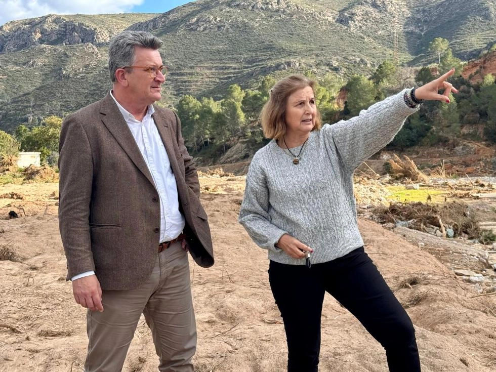 Image 1 of article La Generalitat financiará la rehabilitación de infraestructuras de Gestalgar y Bugarra dañadas por las inundaciones