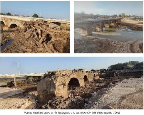 Image 1 of article Transportes activa los primeros 34 millones de euros de emergencia para iniciar la rehabilitación de las estructuras locales de València dañadas por la DANA