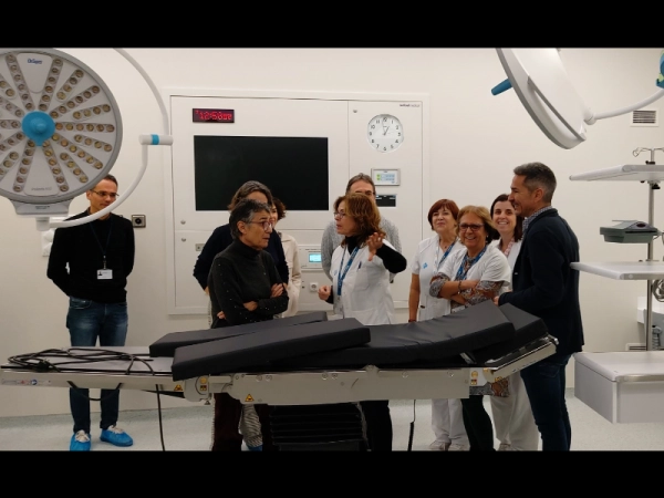 Imagen del artículo La consellera de Salut visita la nova àrea d'esterilització del Trueta, capdavantera a Catalunya i preparada per a la futura ampliació del bloc quirúrgic