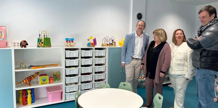Image 4 of article La consejera de Educación visita la nueva escuela infantil 'Con ojos de niño' de Cadrete