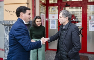 Imagen del artículo El Lehendakari visita la sede y parte de las instalaciones de Cáritas Bizkaia junto al obispo de Bilbao Joseba Segura