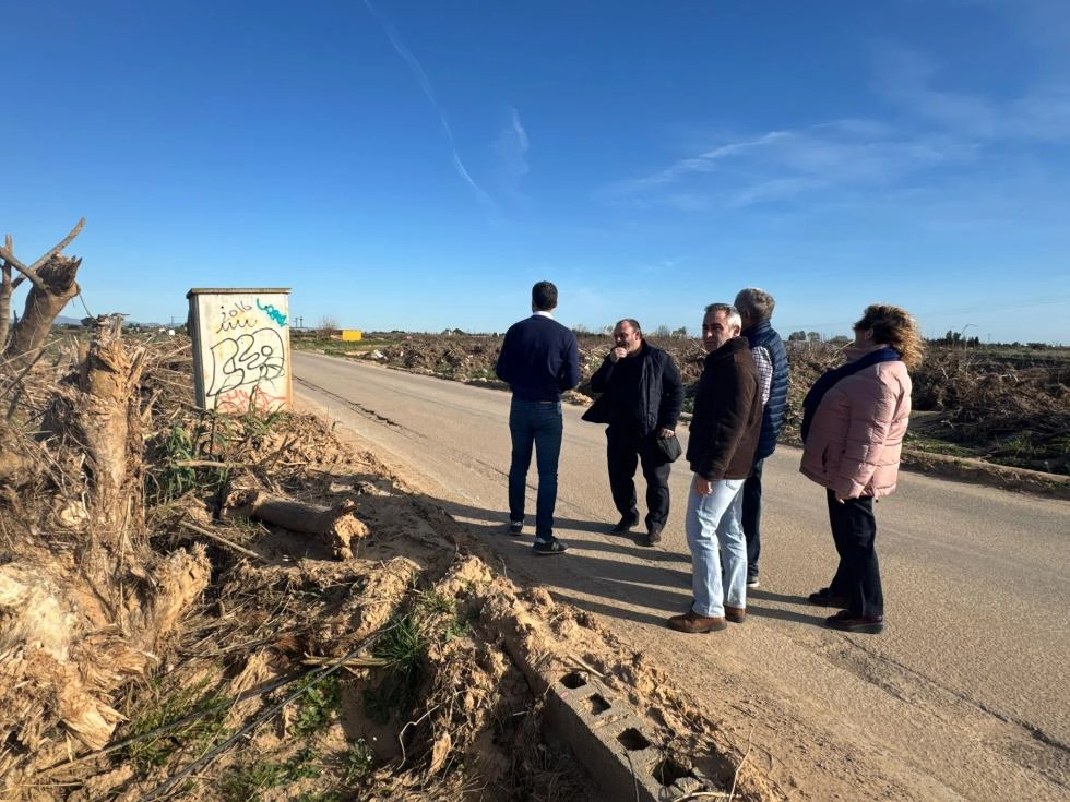 Image 1 of article Barrachina: Este Consell cumple con los agricultores y ganaderos afectados por la riada y ya está ejecutando las obras de 151 caminos rurales en 36 municipios