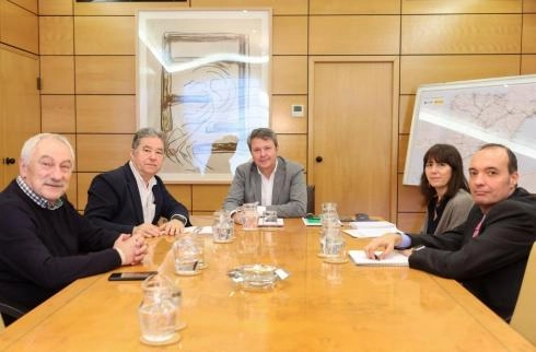 Image 2 of article Santano aborda con el alcalde de Pontevedra el futuro de las infraestructuras de la ciudad