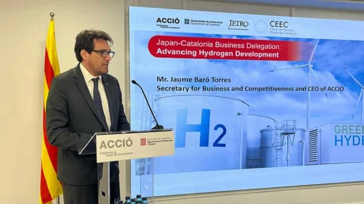 Imagen del artículo Una delegació d'una trentena de representants d'empreses i entitats japoneses visiten Catalunya per establir sinèrgies en l'àmbit de l'hidrogen verd