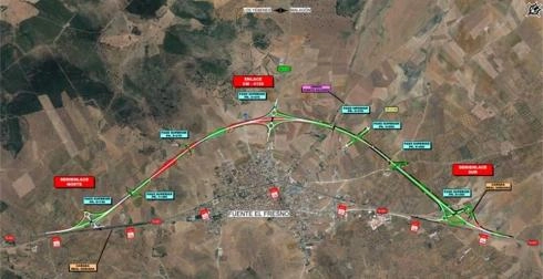 Imagen del artículo Transportes somete a información pública el trazado de la variante de Fuente el Fresno en la N-401 en Ciudad Real