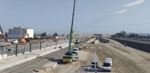 Image 1 of article El Gobierno autoriza licitar por 121 millones de euros las obras para montar la vía de la línea de alta velocidad entre Murcia y Lorca
