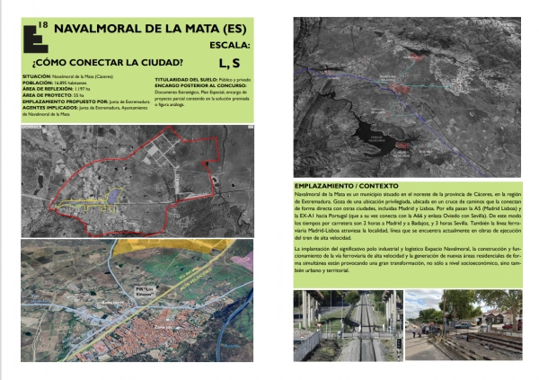 Imagen del artículo El emplazamiento propuesto por la Junta de Extremadura: Navalmoral de la Mata, elegido para participar en el Concurso Internacional de Arquitectura Europan
