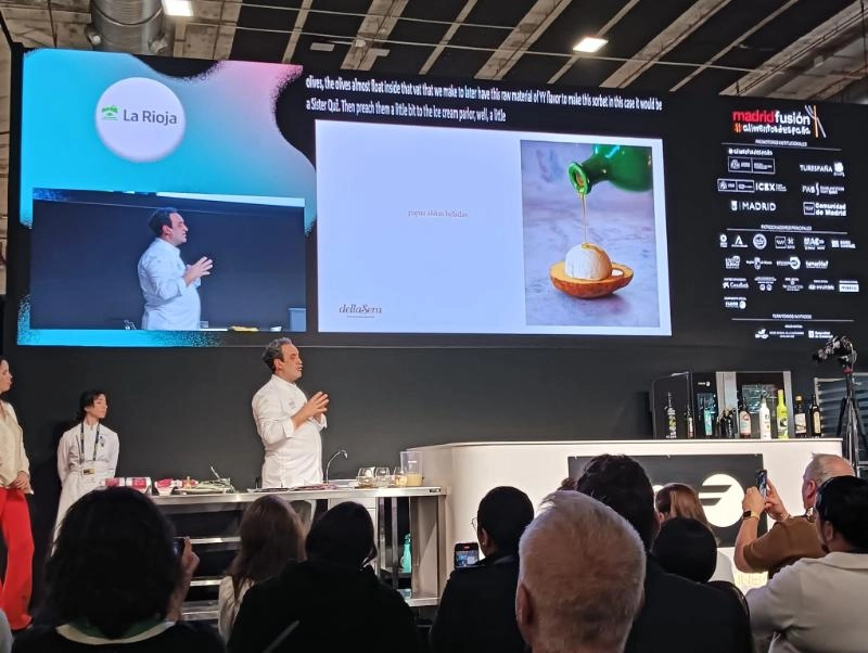 Imagen del artículo La Rioja presenta en Madrid Fusión una propuesta de con aperitivos de helados vinculados al territorio y con sabor concentrado