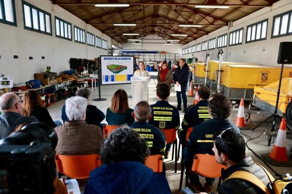 Imagen del artículo La presidenta Prohens presenta el proyecto del Distrito de la Seguridad, que aglutinará la Escuela Balear de Seguridad Pública, la Dirección General de Emergencias y la nueva sede del centro del 112  
