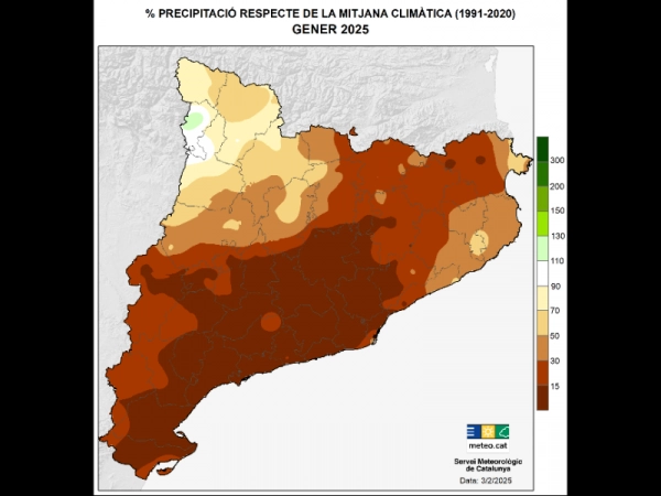 Imagen del artículo Gener càlid i sec a Catalunya