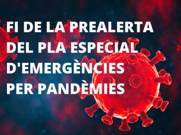 Imagen del artículo El Govern dona per finalitzada la fase de Prealerta del Pla Especial d'Emergències per Pandèmies a Catalunya