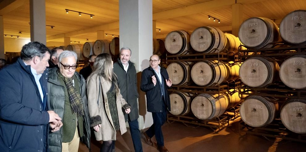 Imagen del artículo El presidente Azcón anuncia la inversión de 9,8 millones de euros para el sector del vino durante 2025