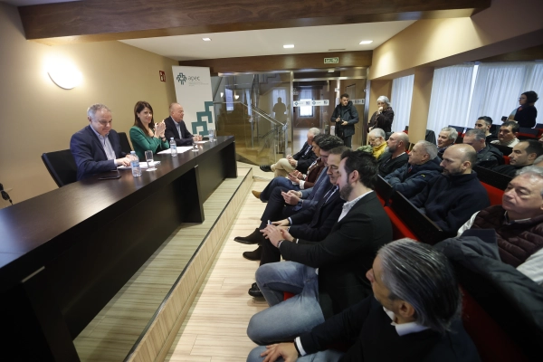Imagen del artículo A conselleira María M. Allegue anima aos construtores de Lugo a sumarse ao reto de duplicar o parque público de vivenda de Galicia