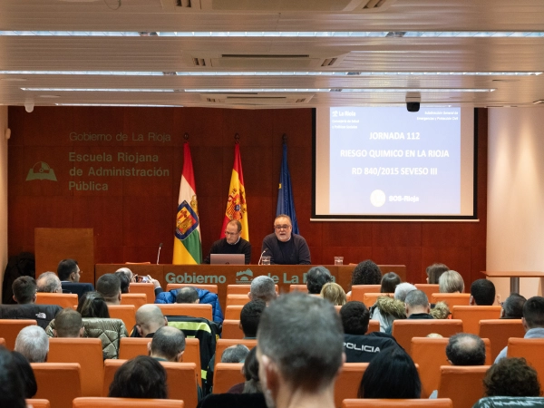 Imagen del artículo El SOS Rioja organiza una jornada formativa sobre 'Riesgo Químico en La Rioja' con motivo del Día Europeo del 112
