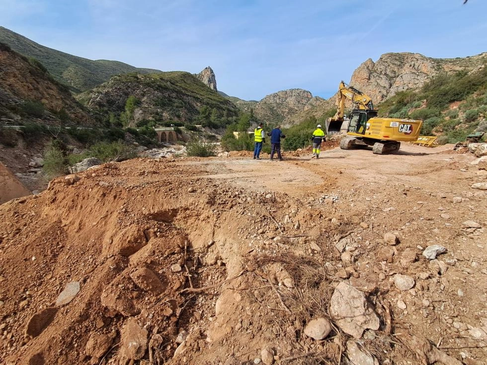 Image 1 of article La Generalitat inicia las obras de reconstrucción de las infraestructuras de Gestalgar afectadas por la riada con una inversión de 1,7 millones de euros