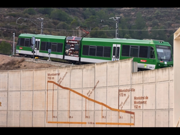 Imagen del artículo Ferrocarrils vinila el Cremallera de Montserrat amb motiu del Mil·lenari