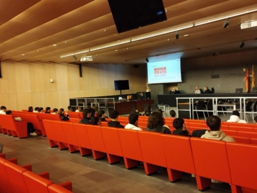 Imagen del artículo Alumnes de FP visiten les instal·lacions energètiques de la Ciutat de la Justícia