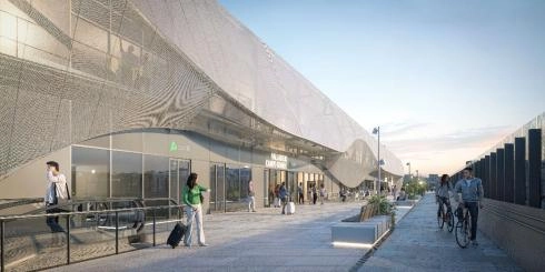 Image 1 of article Óscar Puente presenta la futura estación de Valladolid y anuncia que mañana se aprueba licitar las obras por 253 millones de euros