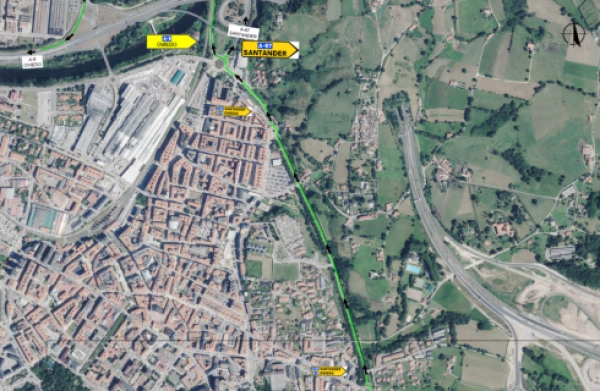 Image 1 of article Afectaciones al tráfico en la autovía A-67 por obras de aglomerado de la calzada en el entorno de Torrelavega
