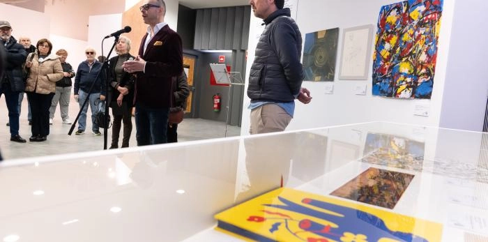 Image 2 of article El IAACC Pablo Serrano acoge la exposición 'Artistas por la Paz'