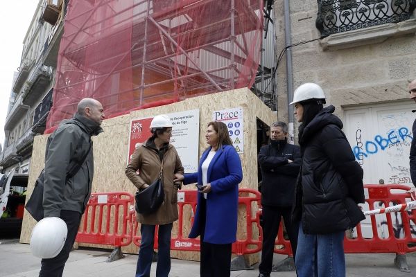 Image 2 of article Ana Ortiz destaca a nova rehabilitación no Casco Vello de Vigo para ofertar outras cinco vivendas públicas cun investimento de 1,7 millóns de euros