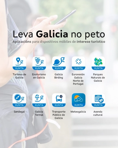 Image 1 of article A oferta turística galega no peto coas apps de Turismo de Galicia