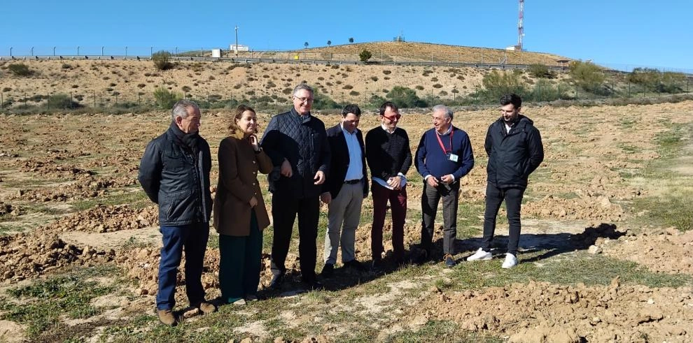 Imagen del artículo Comienzan las plantaciones para reforestar MotorLand Aragón