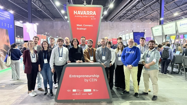 Imagen del artículo Industria apoya la participación de 12 'startups' tecnológico-digitales navarras en el Mobile World Congress 

La sociedad pública CEIN ha encabezado la delegación, que estará presente en el encuentro internacional hoy y mañana   	 		 		03/03/2025 		    		 			 			 				 						 							camera_alt