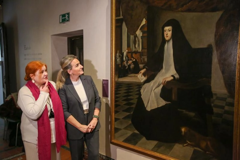 Imagen del artículo La delegada del Gobierno inaugura la microexposición Mariana de Austria. Las mujeres y el poder en el Siglo de Oro en el Museo del Greco con motivo del 8M