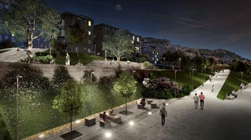 Image 3 of article Óscar Puente presenta el proyecto para integrar el ferrocarril en Jaén con grandes zonas verdes, una estación intermodal y 45 millones de euros de inversión